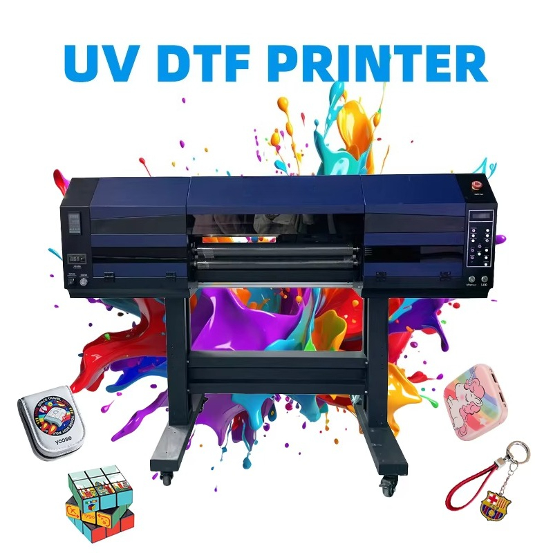 Industrial Laser Printer - 新型A3デスクトップUV DTFプリンター 30cm クリスタルラベル UVインク 1年間保証