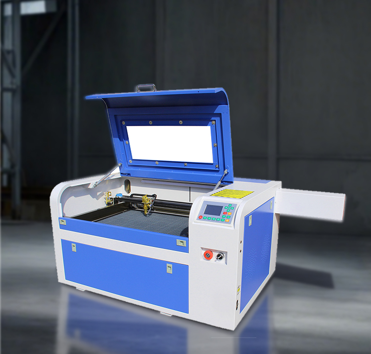 Industrial Laser Printer - 工業用4060 CO2レーザー彫刻切断機 高精度大型彫刻機 アクリル・木材・革・布地対応 多用途
