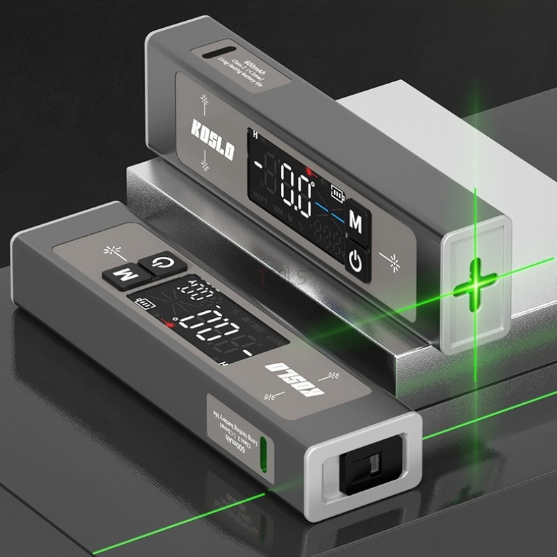 デュアルレーザーデジタル傾斜計ポータブル電子角度計レーザーレ - Industrial Laser Alignment Tool のレビューと価格