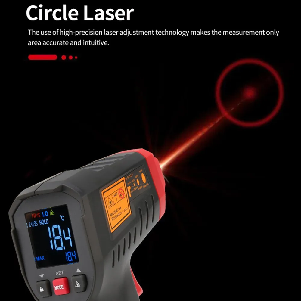 UNI-T UT306S UT306C デジタル温度計 レー - Industrial Laser Temperature Gun のレビューと価格
