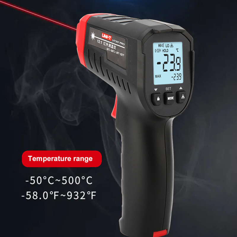 UNI-T UT306S UT306C デジタル温度計 レー - Industrial Laser Temperature Gun のレビューと価格