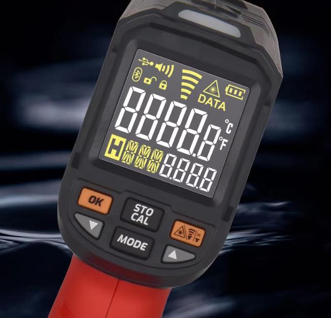 産業用高温非接触赤外線温度計 デジタルレーザーIR温度計 電 - Industrial Laser Temperature Gun のレビューと価格