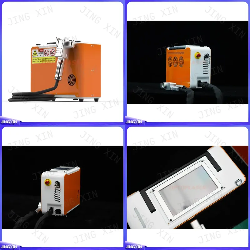 最大100Wのポータブルパルスレーザー洗浄機、金属錆除去ツー - Industrial Laser Rust Removal Machine のレビューと価格