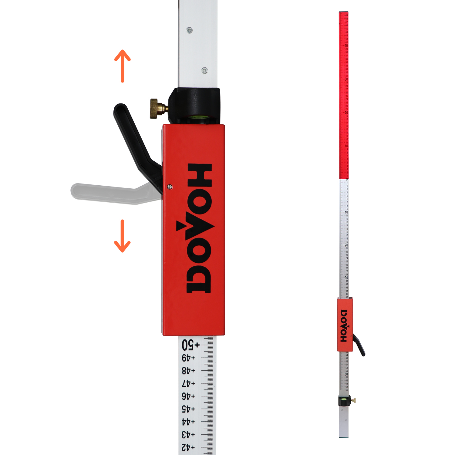 DOVOH レーザーレベル用グレードロッド、レーザーレシーバ - Industrial Laser Alignment Tool のレビューと価格