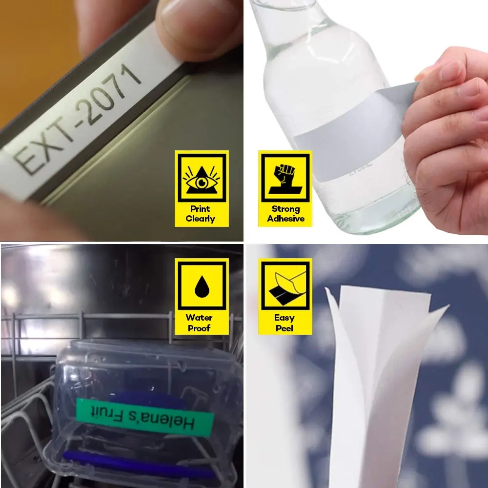 美しいパターンのレーザーテープラベル、ラミネート、真珠の香り - Industrial Laser Printer のレビューと価格